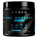 KAGED Pre-Workout Sport, Blue Raspberry, 50 Servings