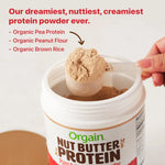 Orgain X Justin's 20g Protein Powder, Chocolate Peanut Butter, 1.17lb